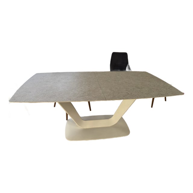 BoConcept Alicante Table With Supplementary Tabletop For Sale