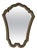 Vintage Table Mirror with Wood Frame, Italy, Early 20th Century For Sale