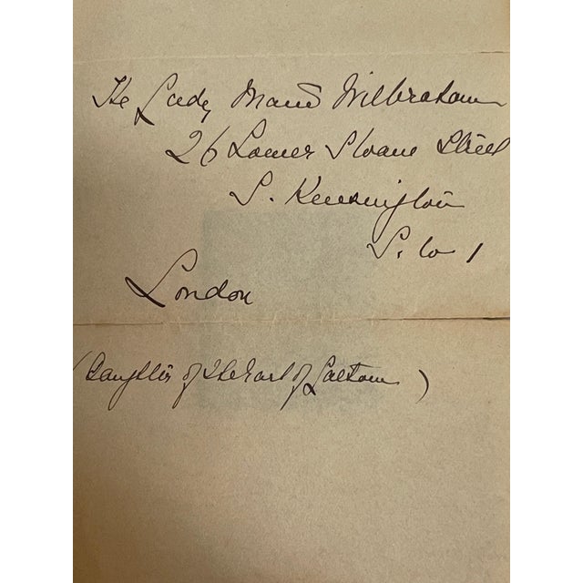 Beige Sir Arthur Wellesley, 1st Duke of Wellington's Silk Handkerchief, Framed For Sale - Image 8 of 18