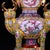 Chinese Chinese Yellow Ground Famille Rose Porcelain Zun Vase With Bull Handles For Sale - Image 3 of 9