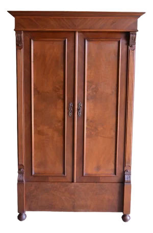 Antique Art Deco Cabinet in Mahogany, 1890s