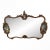 Vintage 72 1/2 Wide Rococo Lover's Mirror For Sale