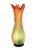 Mid-Century Modern Large Vintage Orange-Green Murano Glass Vase, 1970s For Sale - Image 3 of 13