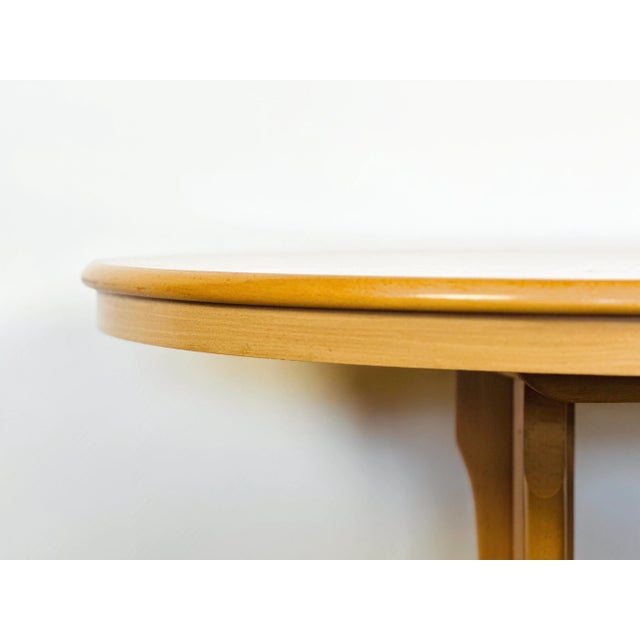 Vintage Oval Dining Room Table, 1960s For Sale - Image 11 of 13