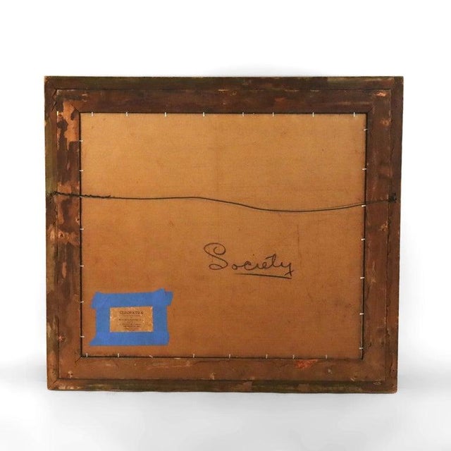 Large Antique Maxfield Parrish Print “Cleopatra” C1920 For Sale - Image 10 of 12