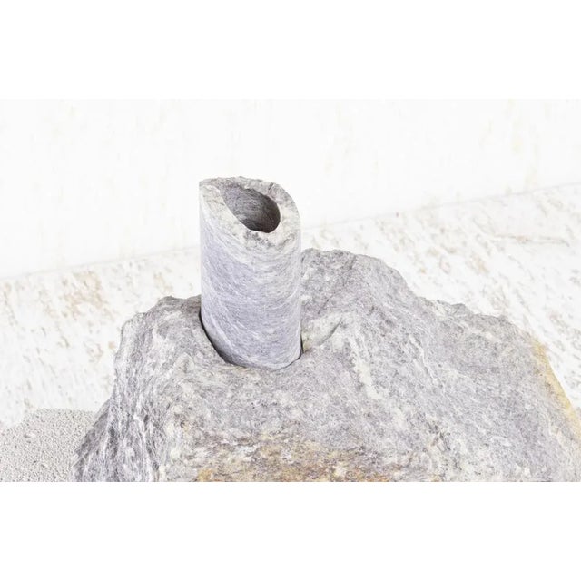 Not Yet Made - Made To Order Kobalt Serpentine Abra Candelabra by Studio DO For Sale - Image 5 of 6