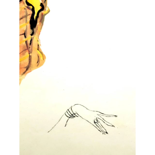 Domergue - Parisienne - Original Signed Lithograph 1956 For Sale - Image 3 of 7