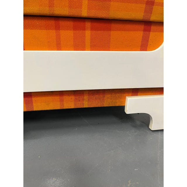 70s Vintage Sleeper Sofa & Lounge Chair Set For Sale - Image 9 of 11