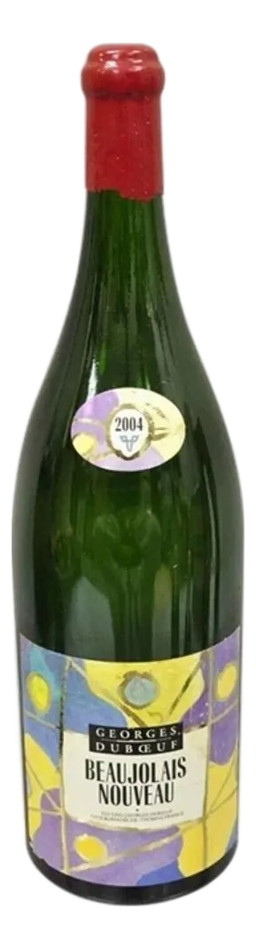 2004 George Duboeuf Beaujolais Nouveau VTG Display Dummy Wine Champagne Bottle