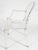 French Vintage Acrylic Louis Ghost Chair by Philippe Starck for Kartell For Sale - Image 3 of 9