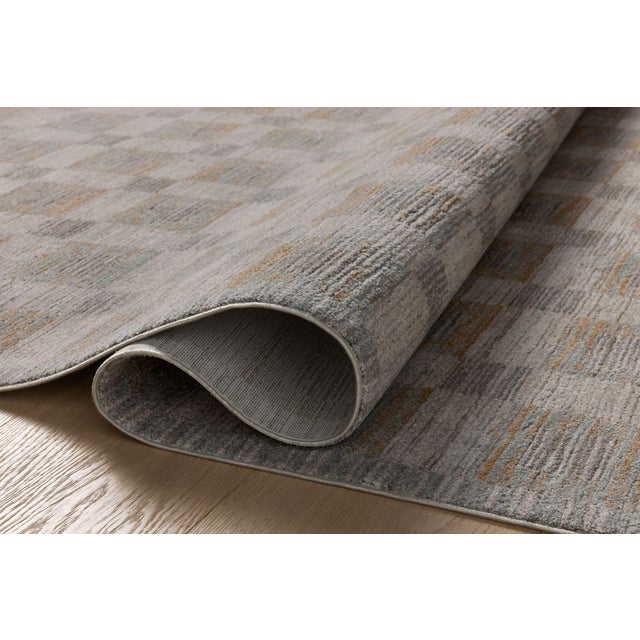 Loloi Rugs Amber Lewis x Loloi Cali Mist / Wheat 5'-3" x 7'-6" Accent Rug For Sale - Image 4 of 7