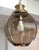 Mid-Century Modern Italian Brass Pendant Light with Smoked Glass, 1970s For Sale - Image 7 of 14
