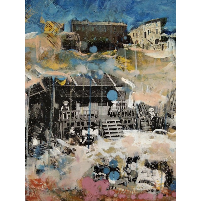 Albert Castañé, Untitled Landscape, 2006, Canvas Painting, Framed, in Flawless conditions. Designed from 2000 This piece...