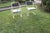 Mid-Century Iron and Wood Painted Garden Chairs, Set of 2 For Sale - Image 9 of 11