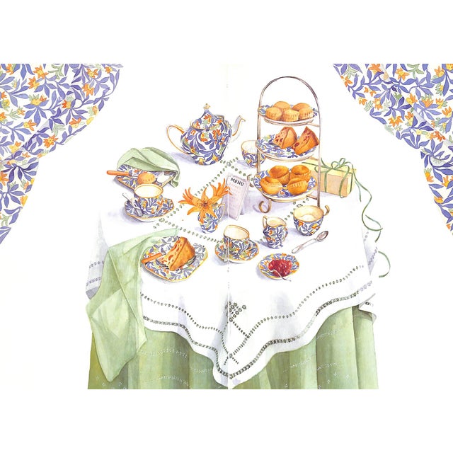 "A Proper Tea" 1987 Isles, Joanna For Sale - Image 10 of 12