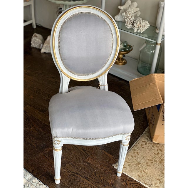 Late 19th Century Late 19th Century French Louis XVI Style Dining Chair For Sale - Image 5 of 5