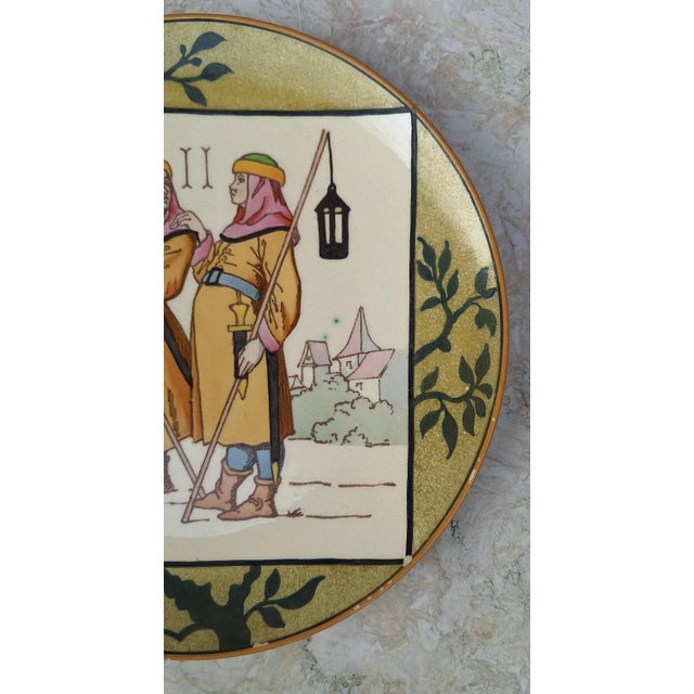 Late 19th Century 19th Century Antique Minton Maiolica Plate For Sale - Image 5 of 10