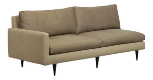 Crate & Barrel Mid Century Sofa, Chaise
