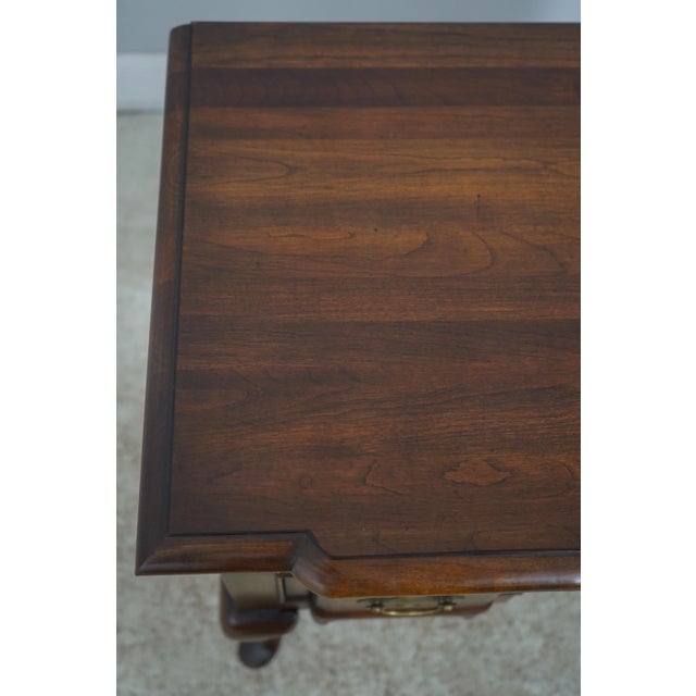 Pennsylvania House Blockfront Cherry Lowboy For Sale In Philadelphia - Image 6 of 12