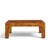 Hekman Furniture Milo Baughman Style Hekman Mid Century Burlwood Coffee Table For Sale - Image 4 of 9