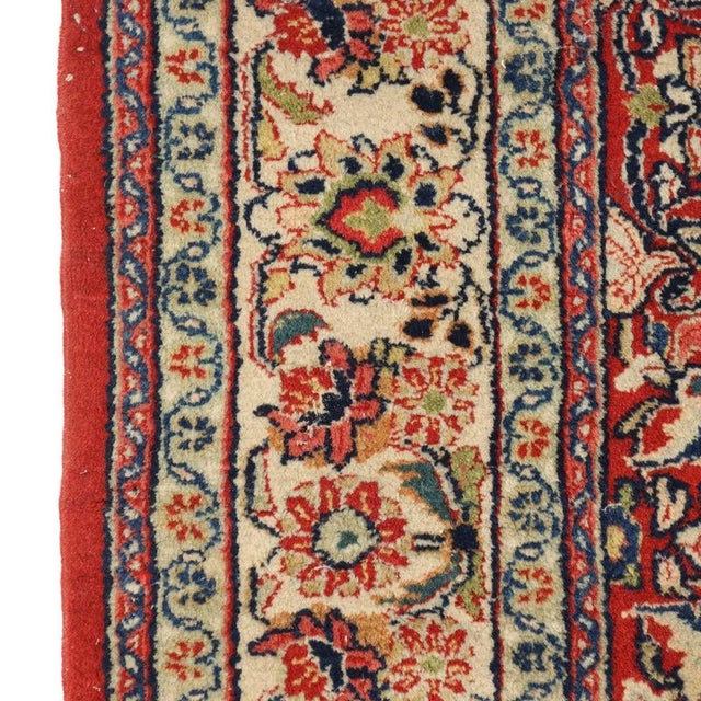 Middle Eastern Saruk Rug For Sale - Image 5 of 7
