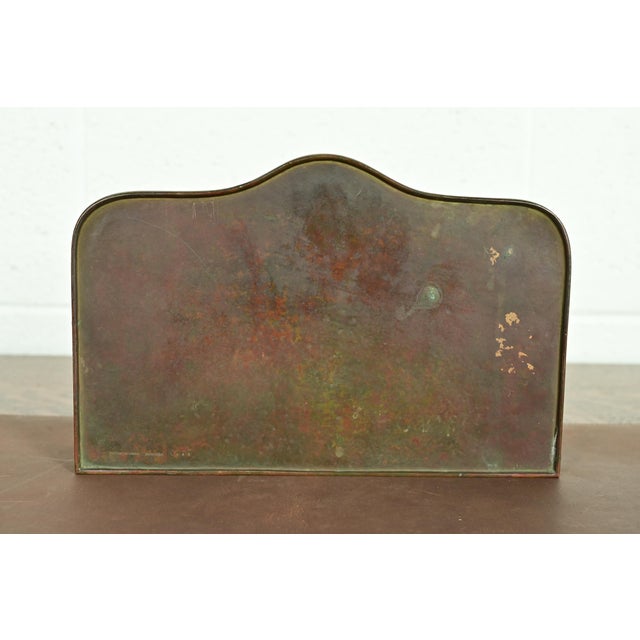 Tiffany Studios New York Zodiac Pattern Bronze Letter Rack For Sale - Image 10 of 14