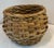 Mid-Century Modern Vintage Wicker Planter Basket For Sale - Image 3 of 9
