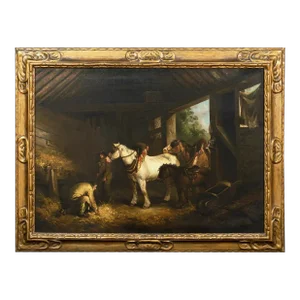 Equestrian Painting by George Morland