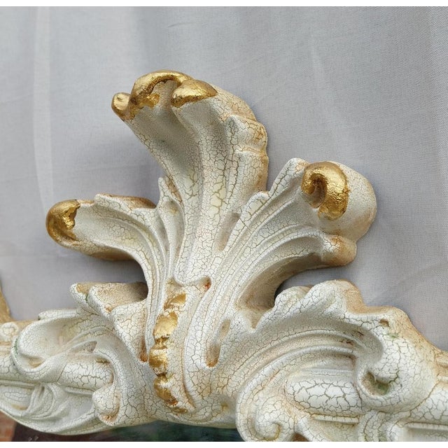 1970s Vintage Italian Console Table with Mirror, 1970s, Set of 2 For Sale - Image 5 of 13