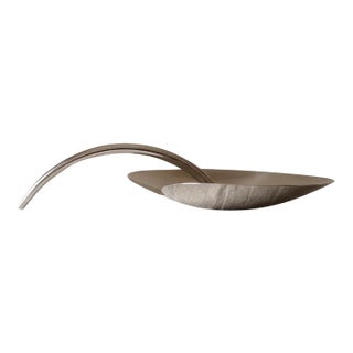 Mesa Italy Stainless Steel Fruit Platter | Mid-Century Modern Biomorphic Tray For Sale