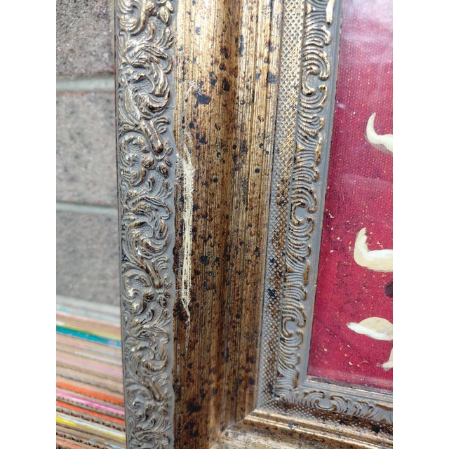 Pair of Framed Laurel Lehman Red Iris and Tulip Floral Prints For Sale - Image 15 of 17