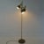 Brown Mid-Century Modern Adjustable Floor Lamp in Brass and Brown from Raak For Sale - Image 8 of 9