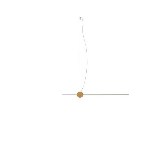 Eitie Pendant Lamp in Aluminium and Brass by Tobia Scarpa For Sale - Image 6 of 9