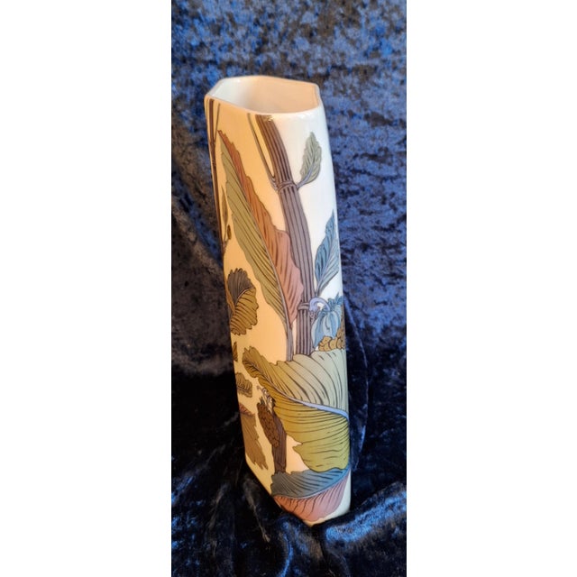 1980s Vintage Porcelain Vase by Alain Le Foll for Rosenthal, 1980s For Sale - Image 5 of 6