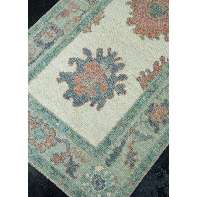 Turkish Oushak Runner Rug 2'10" x 18'9" #17405 For Sale - Image 4 of 8
