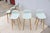 2020s Danish Iskos-Berlin for Muuto Blue Leather Fiber Bar Stools Wood Base - Set of 6 For Sale - Image 5 of 18