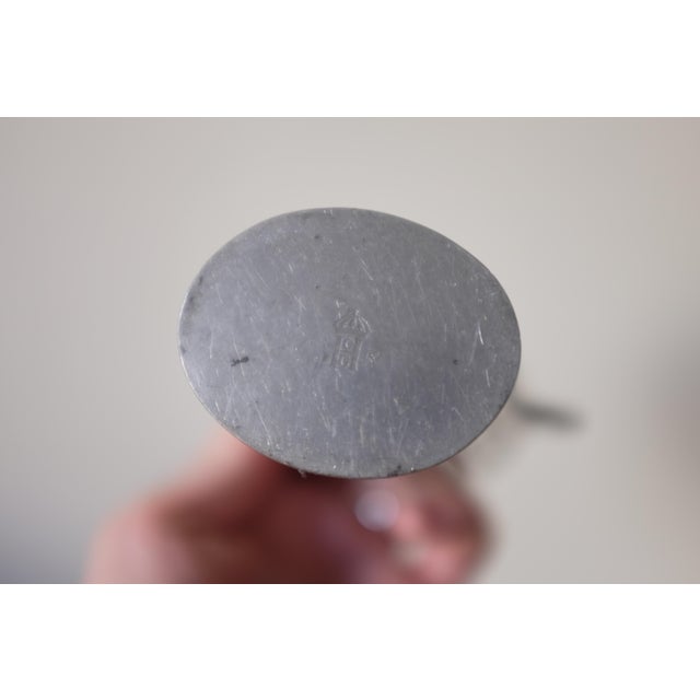 Small 1935 Pewter Vase by Sylvia Stave For Sale In New York - Image 6 of 7
