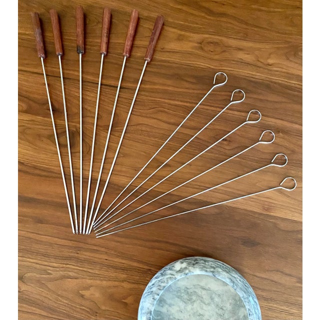 Midcentury Kabob Skewers, Set of 12 For Sale - Image 4 of 5