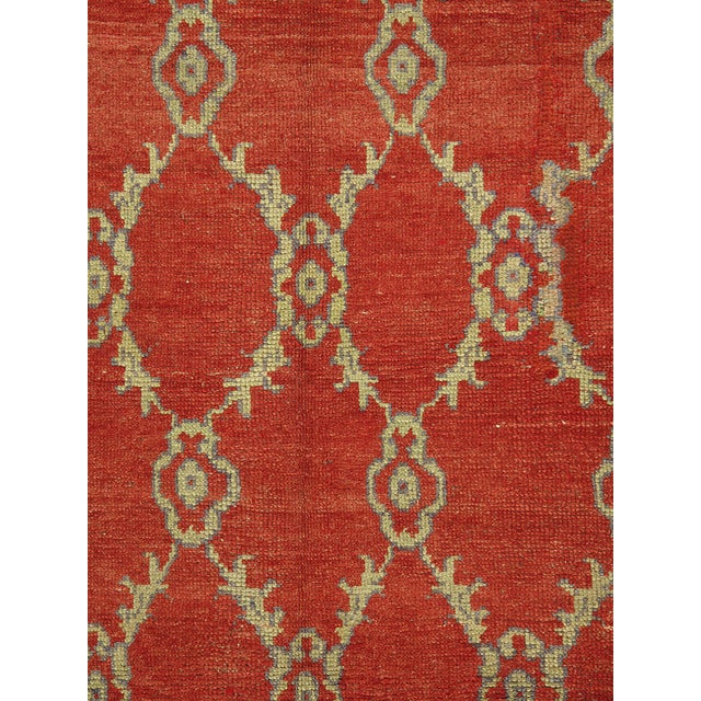Vintage Circa 1940 Turkish Red Anatolian Area Rug, 5ft 8in X 10ft 7in For Sale In New York - Image 6 of 8