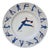 Large Porcelain Plate by Sonia Rykiel, France, 1990s For Sale