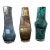 Vintage Finland Riihimaki Lasi Oy Art Glass Vases- Set of 3 For Sale