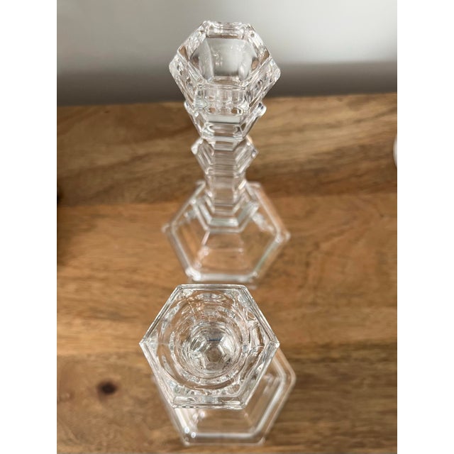 Tiffany and Co. Vintage Tiffany & Co. Traditional Candlestick Holders-Set of Deux For Sale - Image 4 of 10