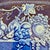 Stubbs & Kent Georgian Cobalt Transferware ‘ Birds and Fruits’ Platter, Circa 1830 For Sale In Philadelphia - Image 6 of 13