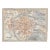 Antique Map of Besancon France For Sale