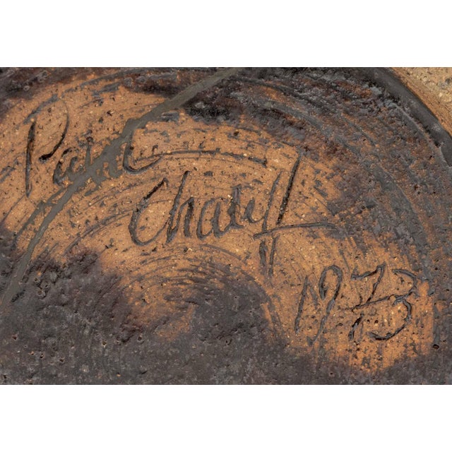 Paul Chaleff Art Pottery Large Vase, 1973 For Sale - Image 9 of 9