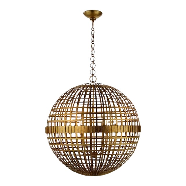 Aerin Mill Large Globe Lantern For Sale