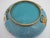 Chinese Turquoise Cloisonne Vase Flower Brush Washer Bowl Custom Stand For Sale - Image 13 of 16