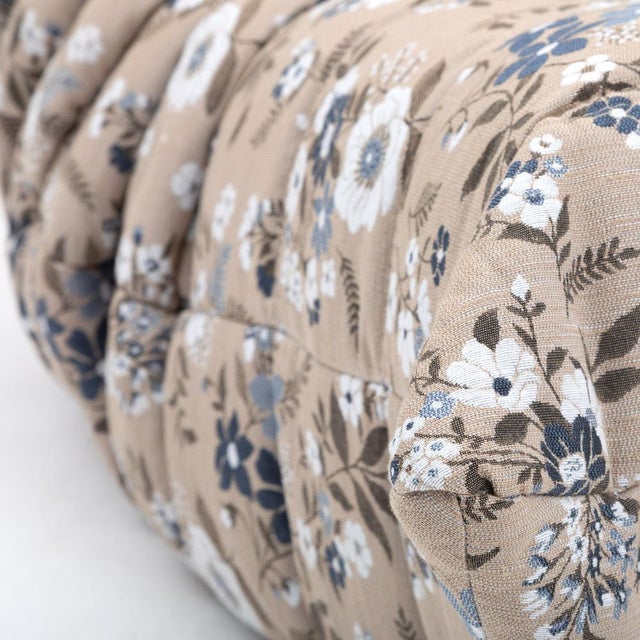 Textile Togo Three-Seater Sofa in Pattern Fabric by Michel Ducaroy for Ligne Roset For Sale - Image 7 of 13