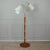 Modernist Swedish Teak & Brass Floor Lamp, 1940s For Sale - Image 4 of 18