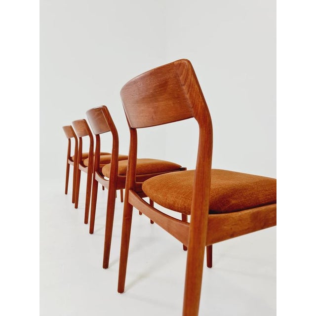 Danish Teak Dining Chairs by David Nygrens Möbelfabrik, 1960s, Set of 4 For Sale - Image 5 of 18